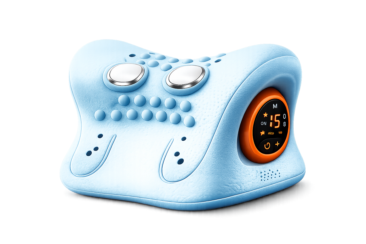 Electric Neck Massager Pillow – Cervical Traction & Vibration Relief